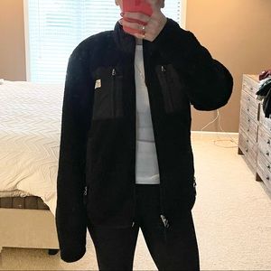 Penfield Zip Fleece Jacket - Black - L